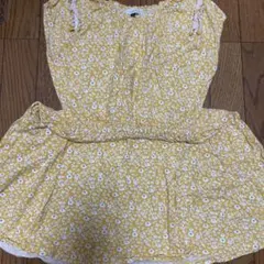 SERAPH 花柄 ノースリーブワンピース 140