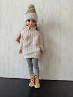 22cmドール服＊471 再販 リカちゃん服ハンドメイド