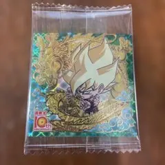 ドラゴンボール超戦士シールウエハース超絶感謝の十周年　孫悟空超サイヤ人十周年レア
