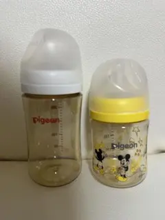 Pigeon 哺乳瓶 2本セット 240ml 160ml プラスチック製