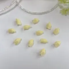 56 つぼみ　薔薇　ハンドメイド　花　デコ　パーツ　小花　薔薇　　フラワー