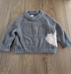 【Baby GAP】12-18ヶ月 グレー ニットセーター