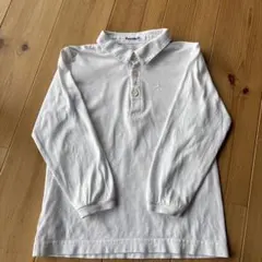 familiar ホワイト ポロシャツ