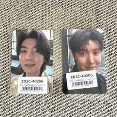 【新品未使用】BTS ユニバ特典トレカ2枚セット