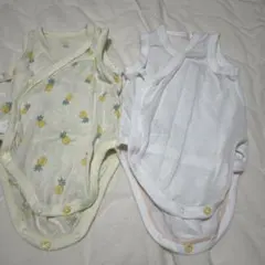 UNIQLO ベビー肌着　メッシュ素材　２枚組　サイズ50-60