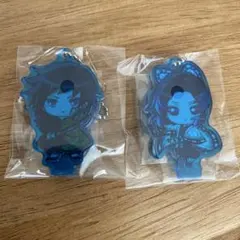 鬼滅の刃　ここみえアクリルフィギュア　冨岡義勇　胡蝶しのぶ