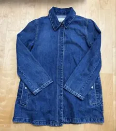 【新品】ZARA ザラ デニムトレンチコート ジャケット　Lサイズ