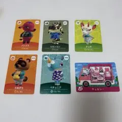 どうぶつの森　amiiboカード　たぬきち等 サンリオコラボ　チェルシー