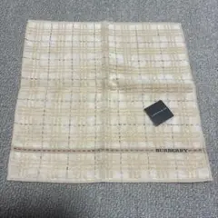 BURBERRY チェック柄　タオルハンカチ