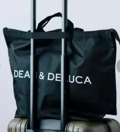 DEAN&DELUCAトラベルバッグ再生ナイロン　ブラック2025 新品未使用品