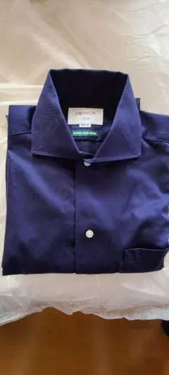 オリヒカ　ネイビーシャツ　新品未使用品　M