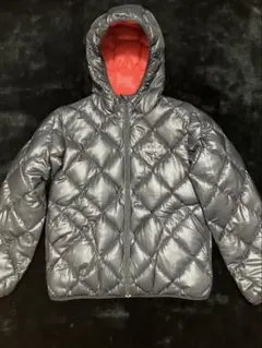 mont-bell キルティングダウン　リバーシブル黒/赤