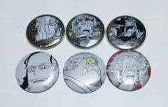 ワンピース　ONEPIECE　缶バッジ　原作　まとめ売り　6点