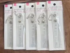 銀テープ用キーホルダー 5個セット DAISOのサムネイル