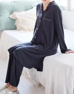Rosemadameマタニティパジャマルームウェア　ネイビーМ