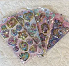 キラシャカ！ 香り付き 立体ジュエル シールセット