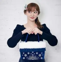 新品◇しまむら chiharu ちはる アナ雪 エルサ 2wayバッグ 雪の結晶