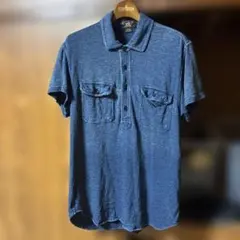 RRL Ralph Lauren ポロシャツ インディゴ Mのサムネイル