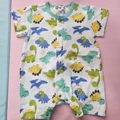 クロワッサンスべべ♡恐竜ロンパース