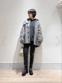 最終価格<美品>GALERIEVIEストレッチロングブーツ