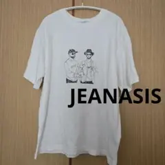 JEANASIS イラストプリント 半袖Tシャツ