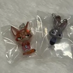 ズートピア2 めじるしアクセサリー 2個セット ニックA ジュディA