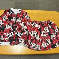 ミニーマウス ジャケット スカート セット140