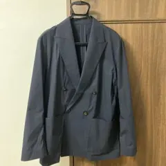So 大山シュン ダークグレー ダブルジャケット Mサイズ【美品】 - メルカリ