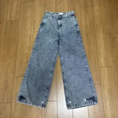 アドラー　ブルー　ブーツカットデニム　ADRpt1313