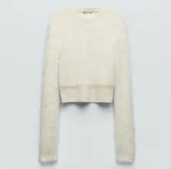 【ZARA】即日発送◎ フェイクファートップス