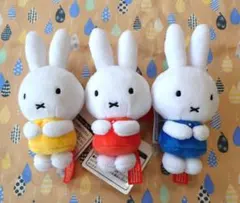 miffy ミッフィー マスコット 3体セット - メルカリ