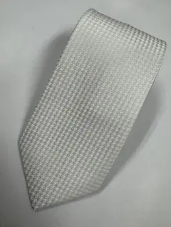 シルバー テクスチャー ネクタイ ソロテックス　ネクタイ　結婚式　パーティ
