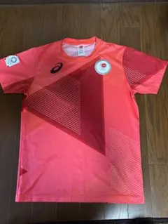 ASICS 日本オリンピックチーム Tシャツ Lサイズ