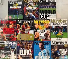 Number サッカーW杯総集編 9冊セット - メルカリ