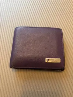 BLACK LABEL CRESTBRIDGE 二つ折り財布 パープルのサムネイル