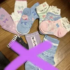 女の子ソックスまとめ売り１５から２０センチ