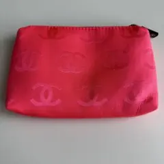 CHANEL ココマーク 総柄 ポーチ ピンクのサムネイル