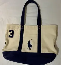 ポロラルフローレン ビッグポニー キャンバストートバッグ