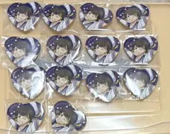 ブルーロック 蜂楽 廻 マリンルック 缶バッジ ハート