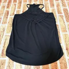 キャミソール 2点セット 黒 レース付き Mサイズ含む インナー