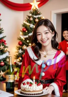 NCH004【1点物】 A4ポスター AI 写真 リアル 美女 グラビア 彼女