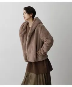 AZUL by moussy♡フラッフィーショートコート