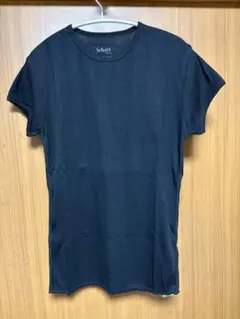 Schott N.Y.C. リブTシャツ ブラック Lサイズのサムネイル