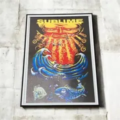 額縁付き】 サブライム sublime A2ポスター 太陽 - メルカリ