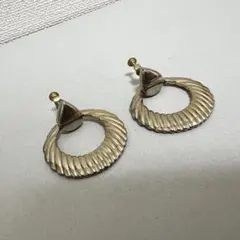 【vintage】フープイヤリング