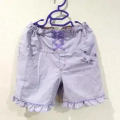 アナスイミニ 猫 猫耳 ショートパンツ ハーフパンツ フリル レースアップ