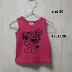 HYSTERIC　ピンクタンクトップ　80のサムネイル