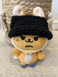 プルバトゥ　ぬいぐるみ用　ブラック　ニット帽