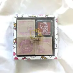 【新品未開封】 サンリオ ハローキティ 40周年記念 スタンプセット はんこ