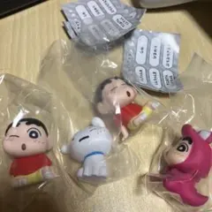 クレヨンしんちゃん ほぺむにゅ　しろ しんちゃん　4点セット
